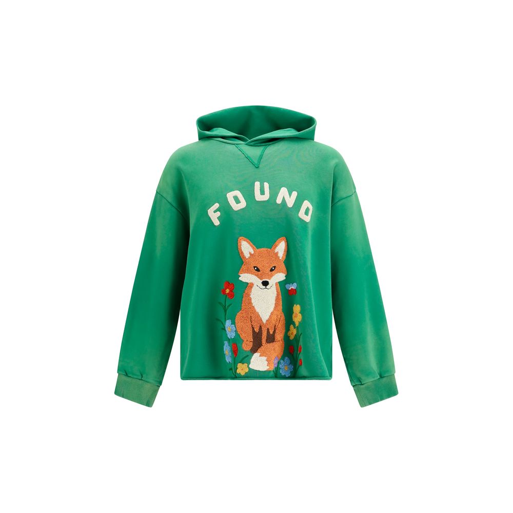 Sweat-shirt bicolore en coton FOUND