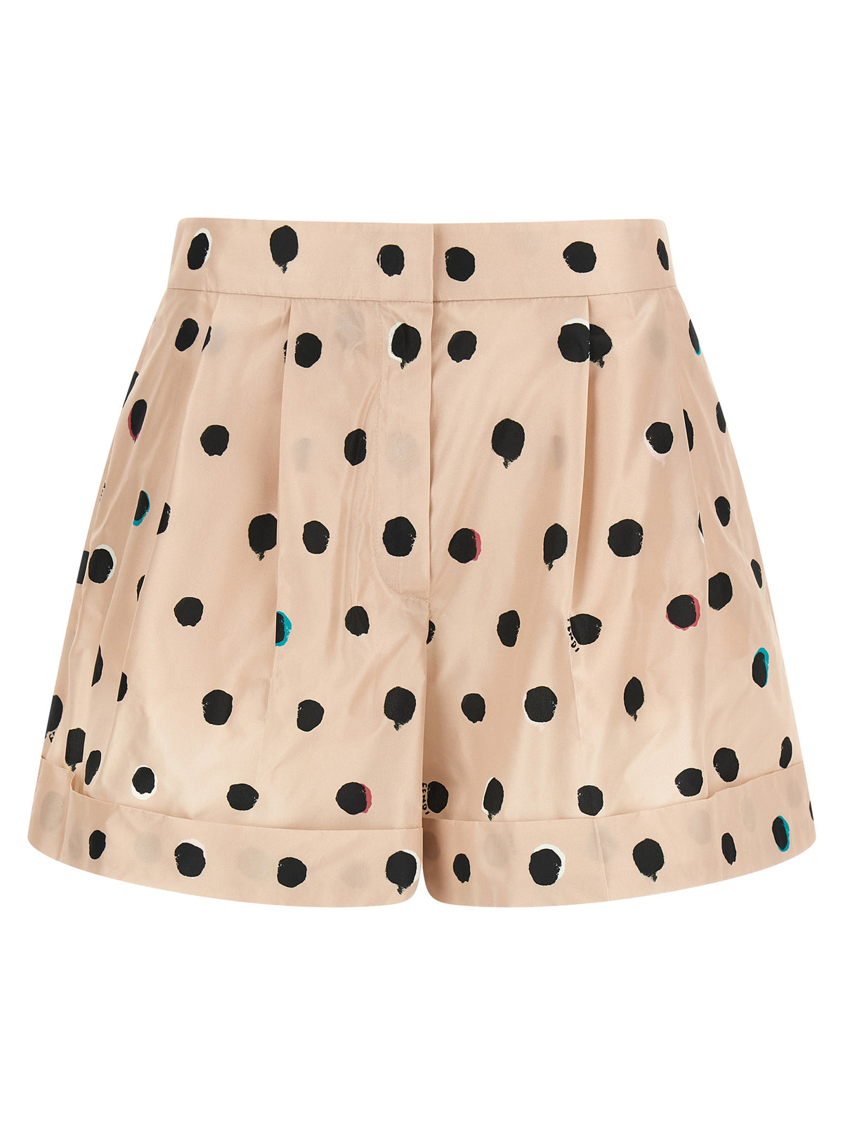 Short en soie multicolore Fendi
