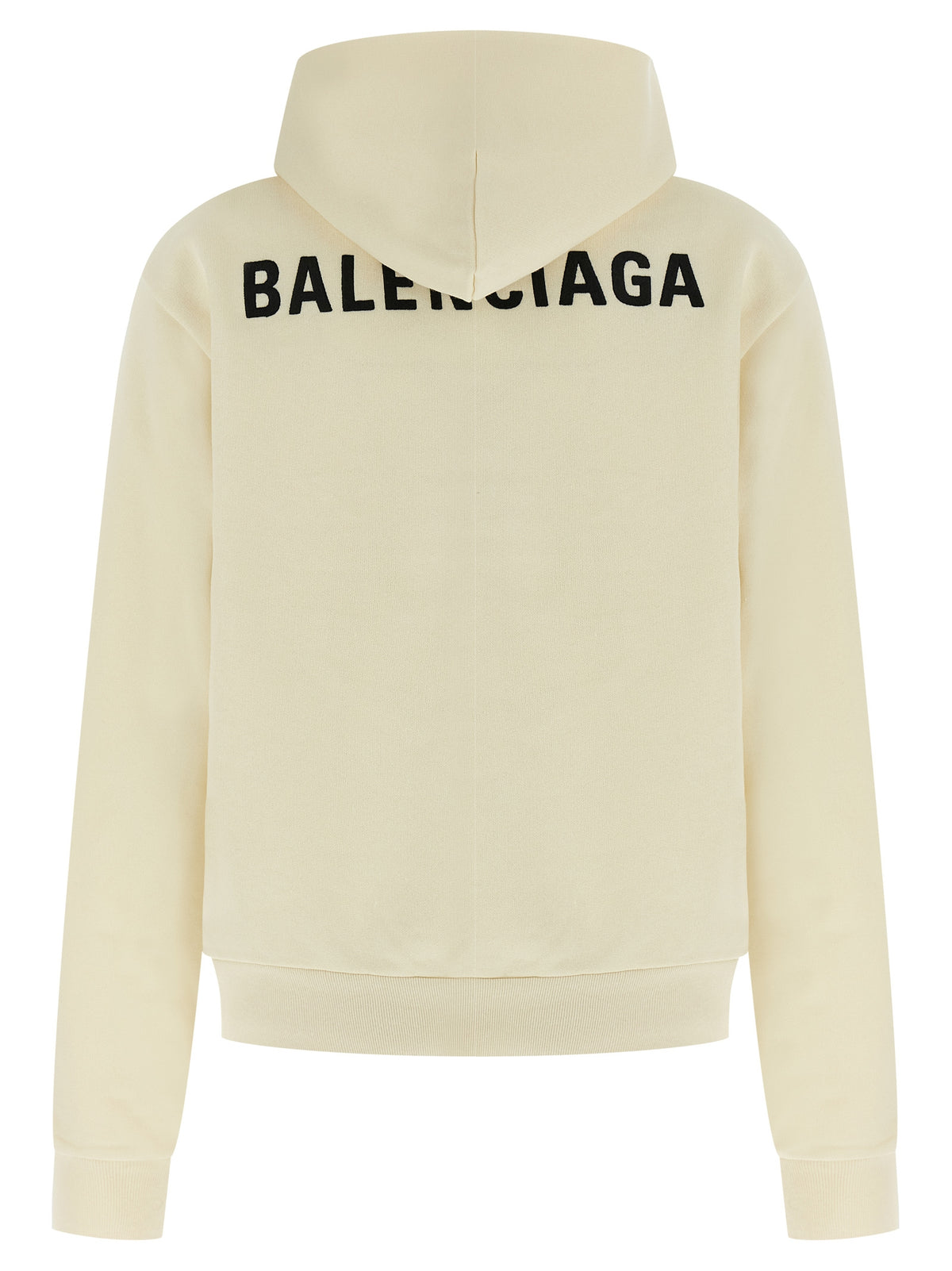 Balenciaga Beige Cotton Sweatshirt - Effortless Style and Comfort