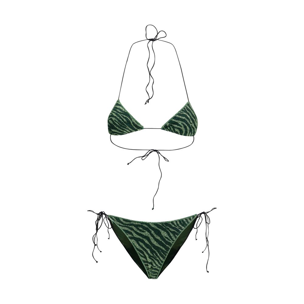 Bikini bicolore en polyamide Oséree