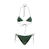 Bikini bicolore en polyamide Oséree