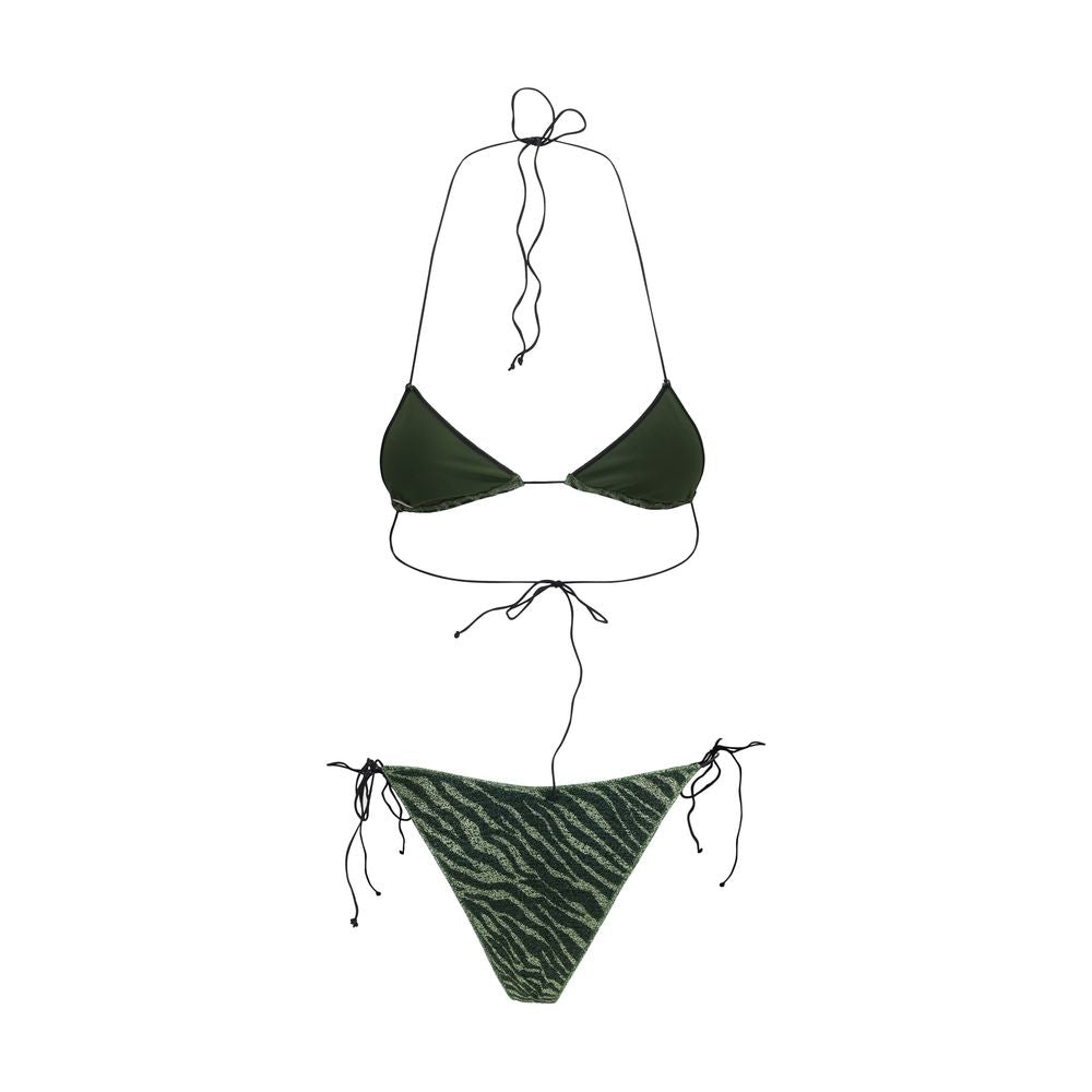 Bikini bicolore en polyamide Oséree