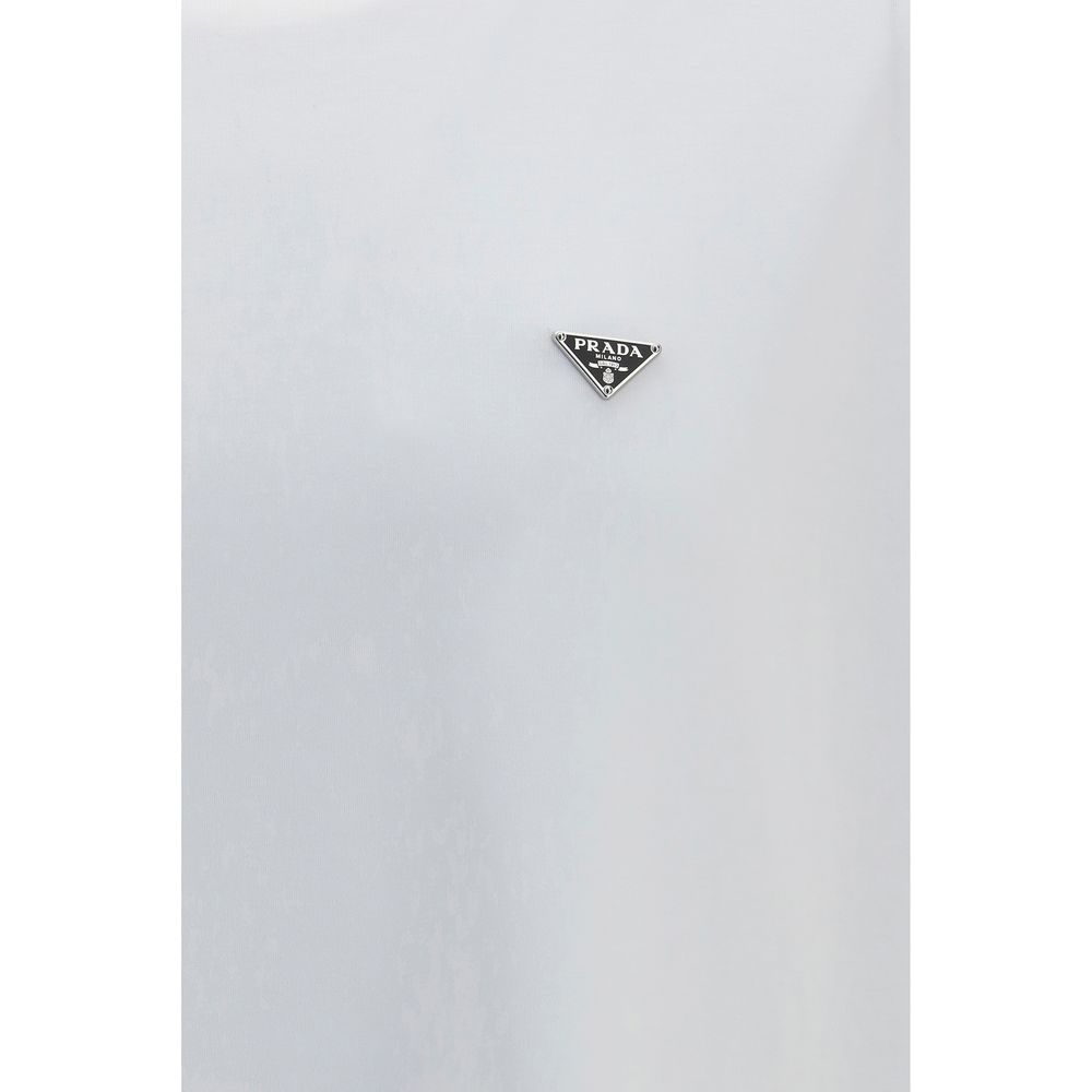 T-shirt Prada en coton blanc