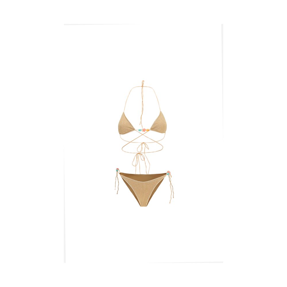 Bikini Oséree Gold en polyamide