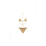 Bikini Oséree Gold en polyamide