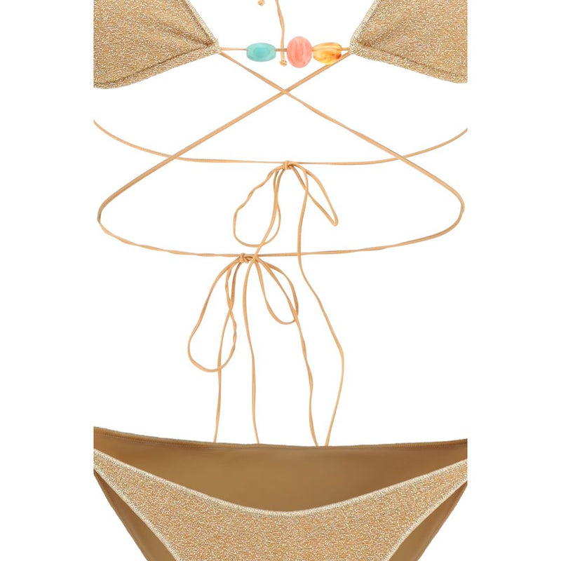 Bikini Oséree Gold en polyamide