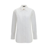Chemise Balmain en coton blanc