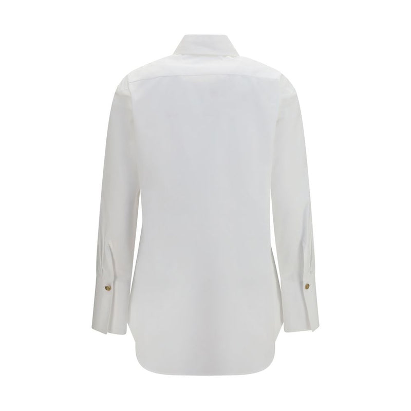 Chemise Balmain en coton blanc