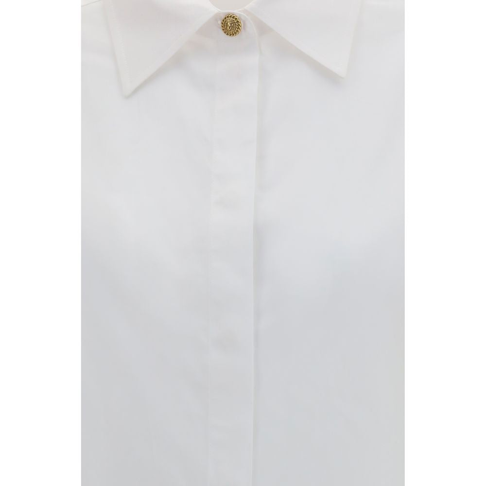 Chemise Balmain en coton blanc