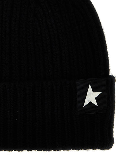 Golden Goose Black Wool Beanie