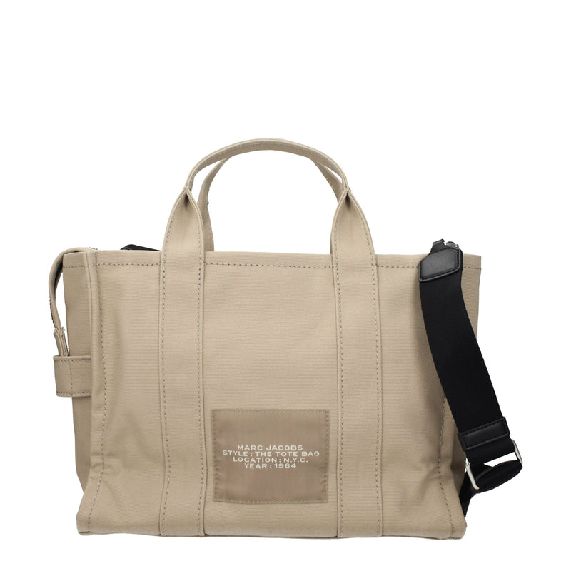 Marc Jacobs Beige Fabric Handbag - Stylish & Versatile