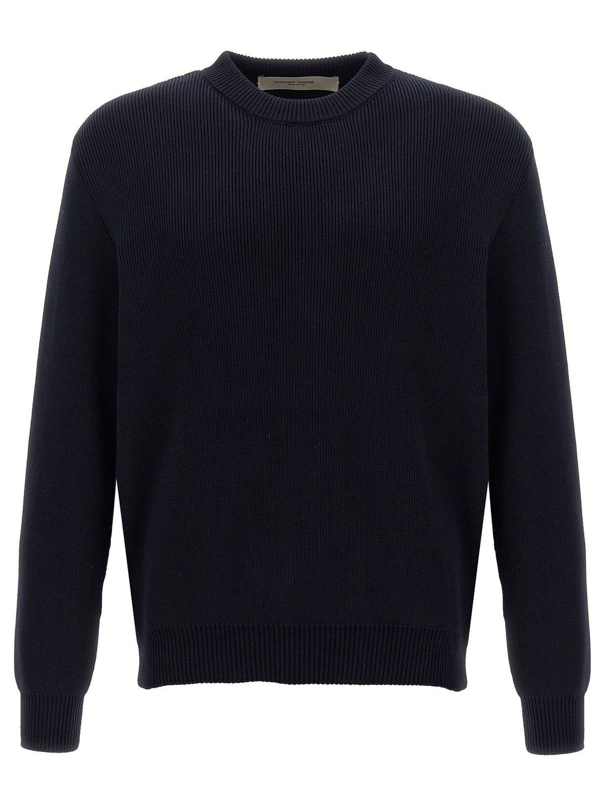 Cardigan en coton bleu Golden Goose