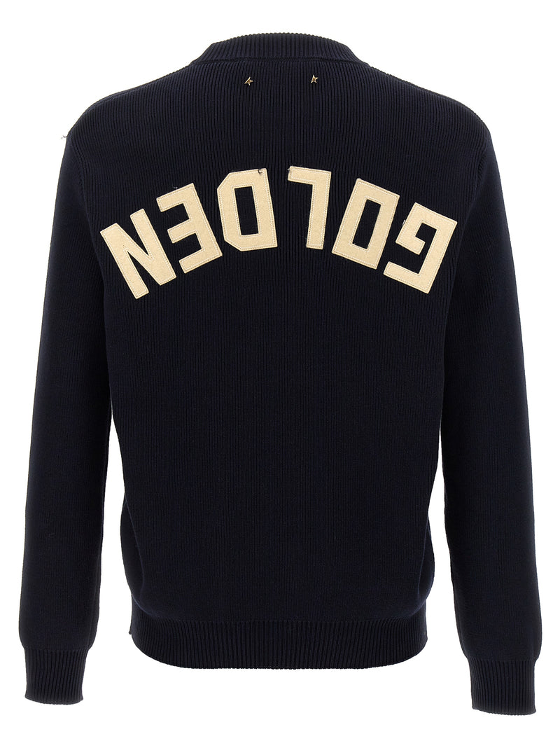 Golden Goose Blue Cotton Cardigan