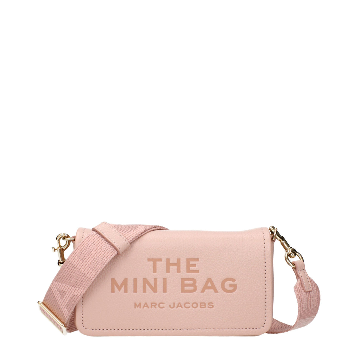 Sac bandoulière en cuir rose Marc Jacobs