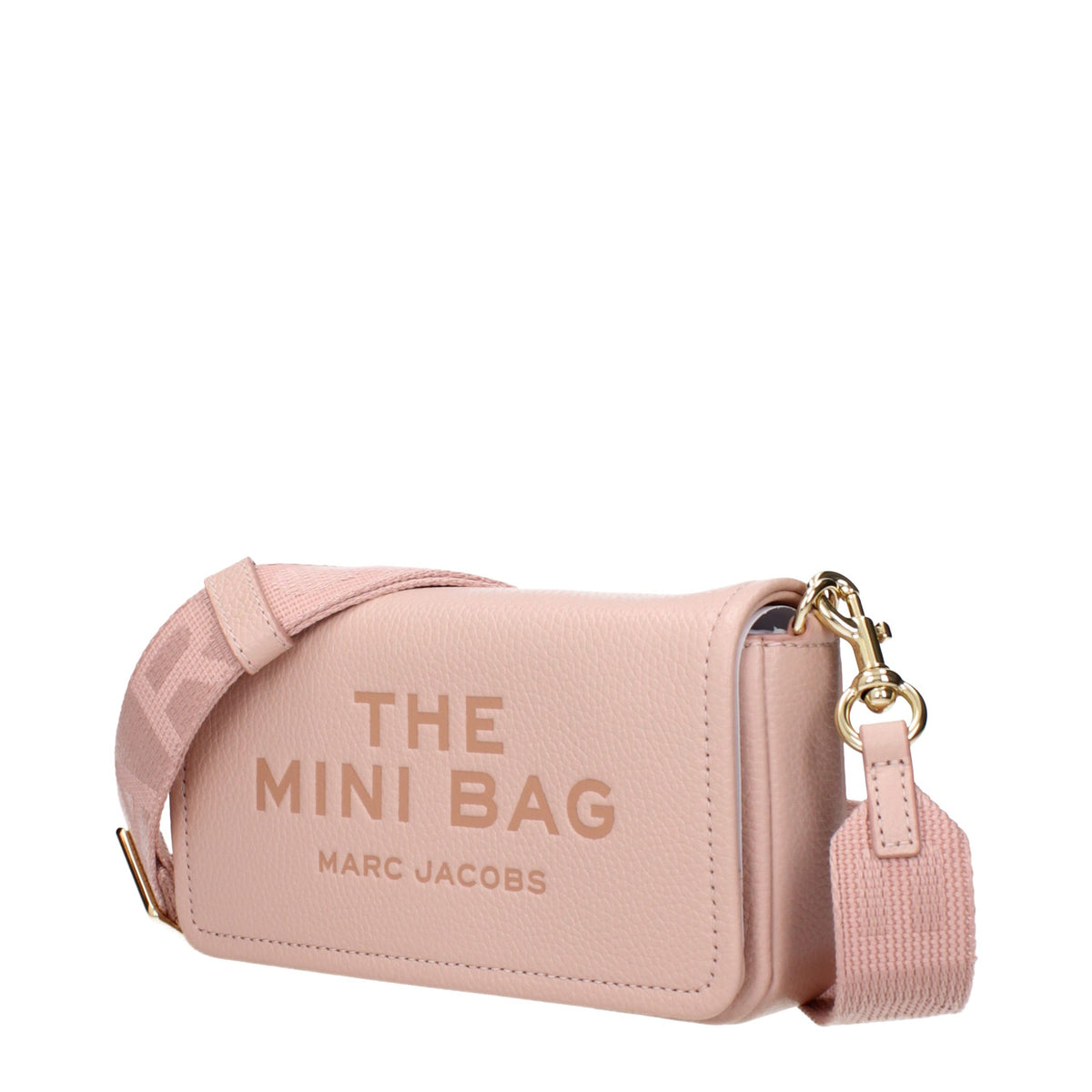 Sac bandoulière en cuir rose Marc Jacobs
