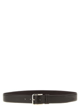 ZERBINI CLAUDIO Ceinture régulière en cuir marron