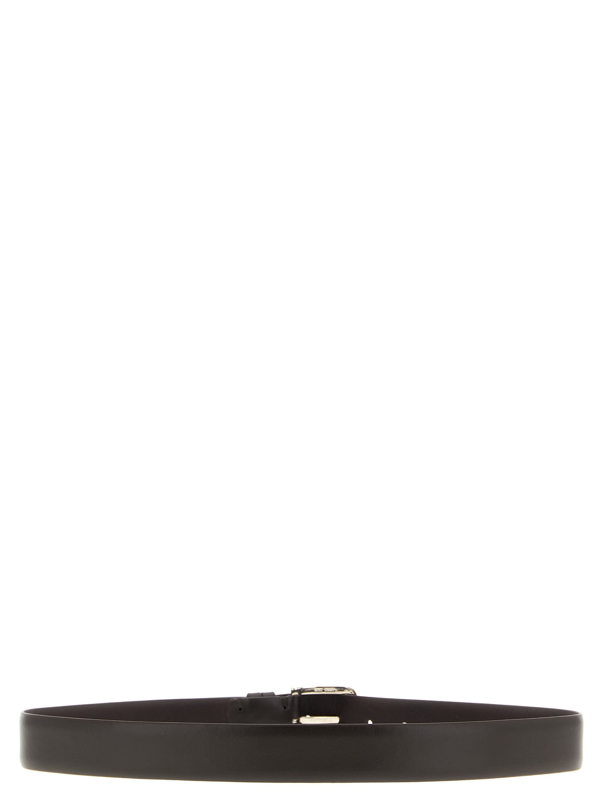 ZERBINI CLAUDIO Ceinture régulière en cuir marron