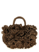 Sac à main Ibeliv en raphia marron