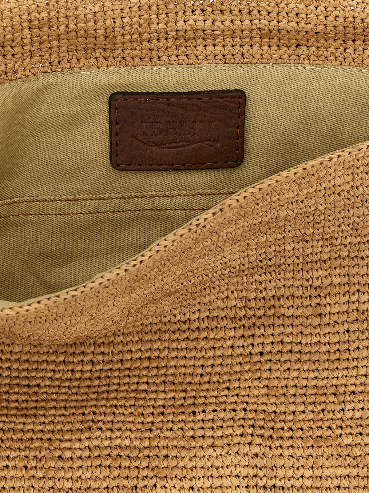 Sac à main Ibeliv en raphia beige