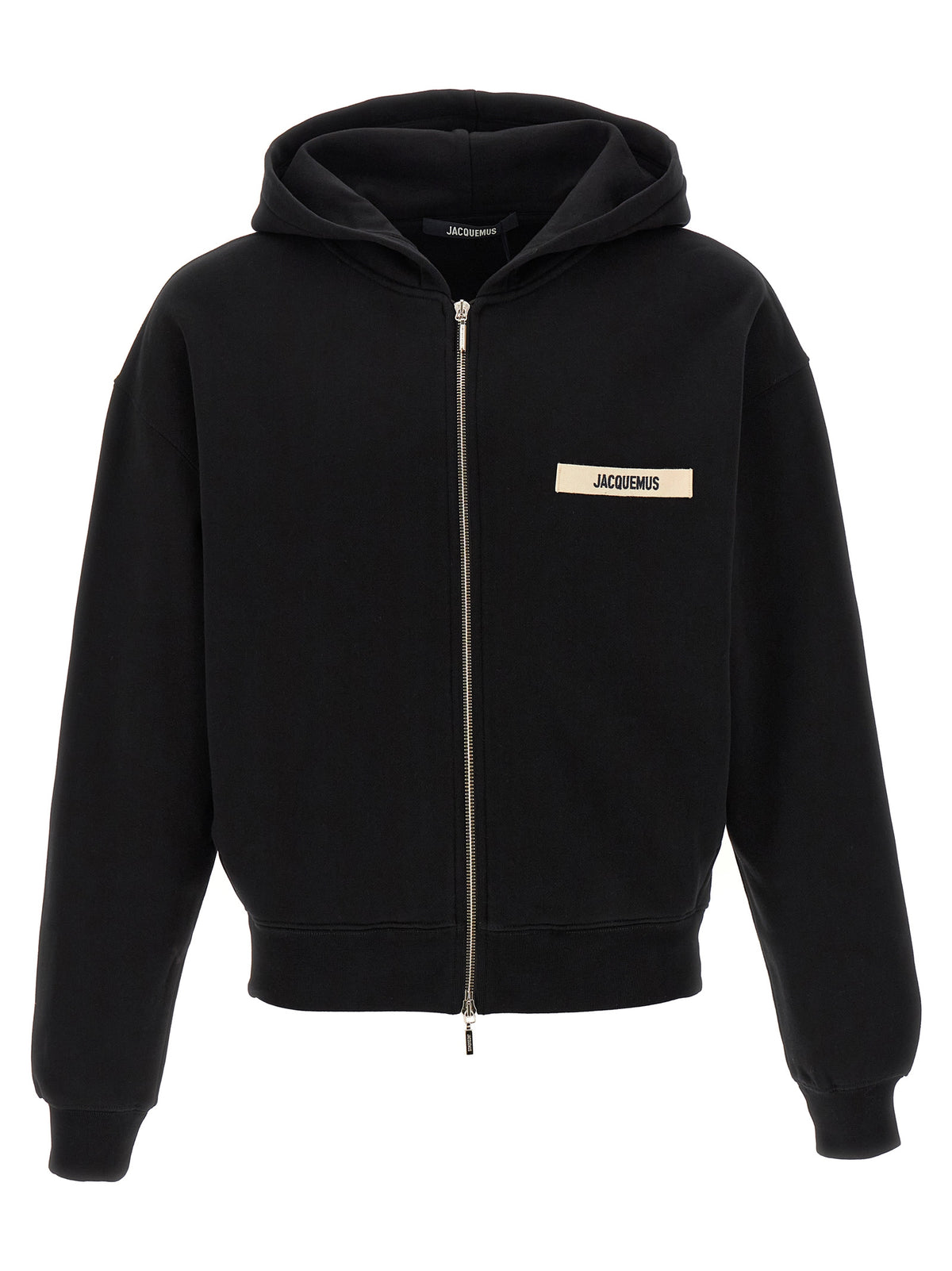 Jacquemus Sweat-shirt en coton noir