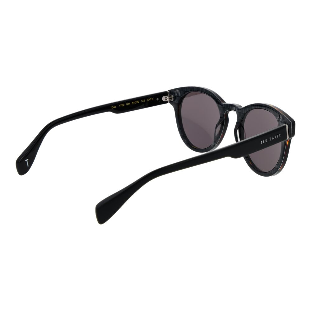 Ted Baker Black Acetate Sunglasses for Men