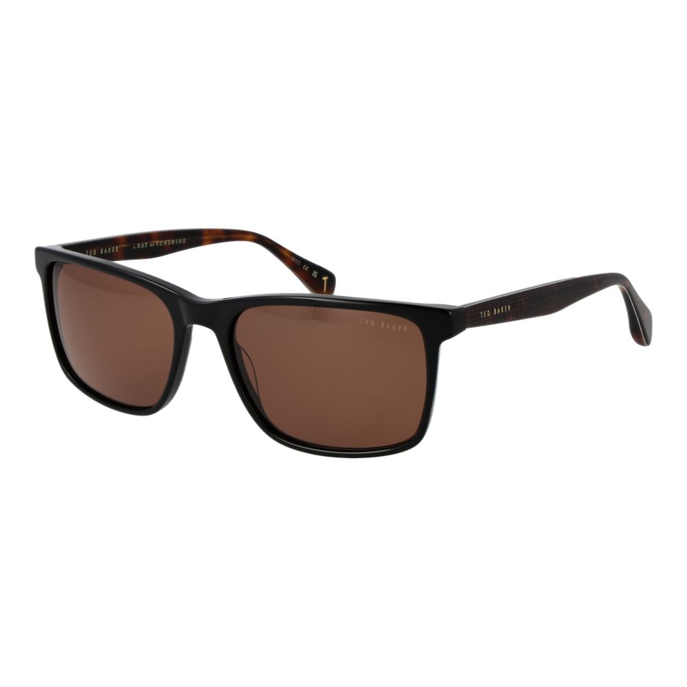 Ted Baker Black Acetate Sunglasses for Men