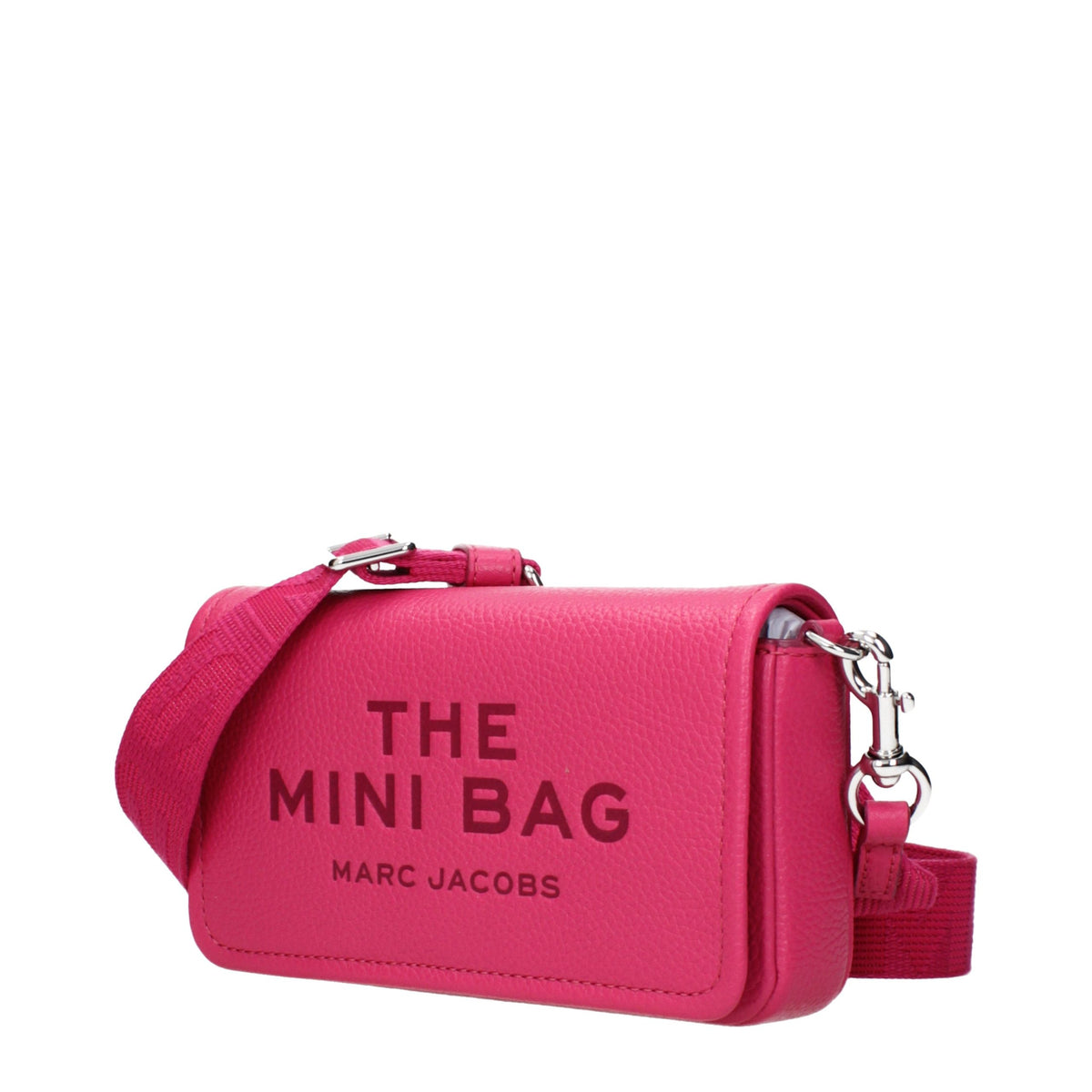 Sac bandoulière en cuir rose Marc Jacobs