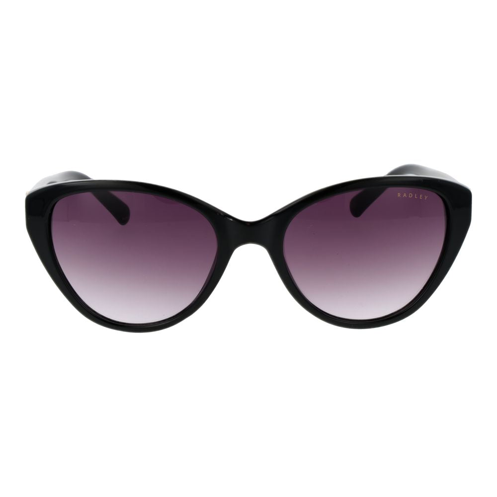 Radley Black Polycarbonate Cat Eye Sunglasses for Women