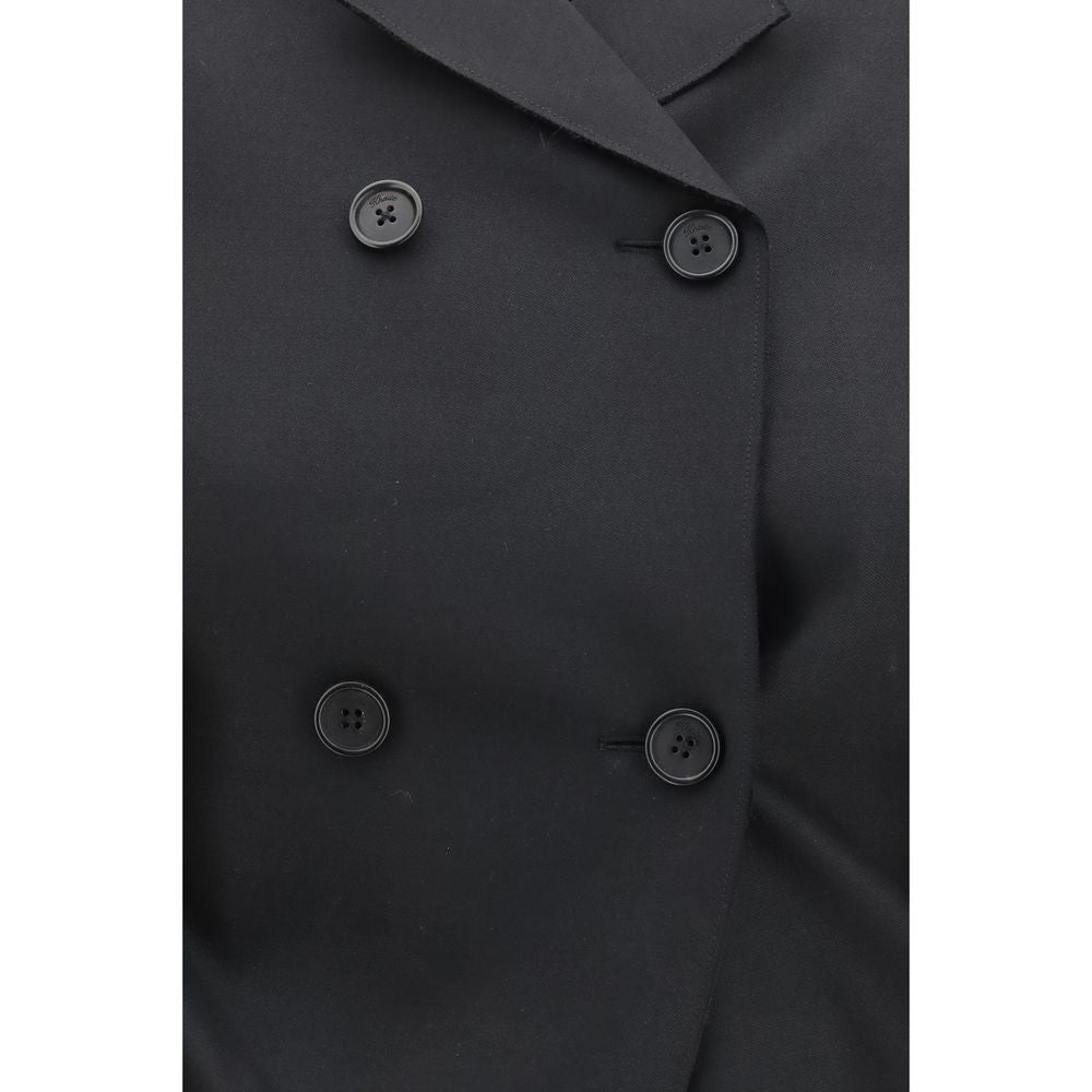 Khaite Black Wool Oves Aries Blazer