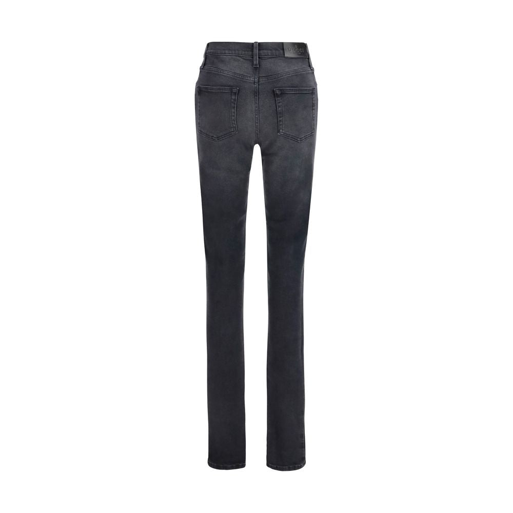 Jean skinny Gucci en coton noir