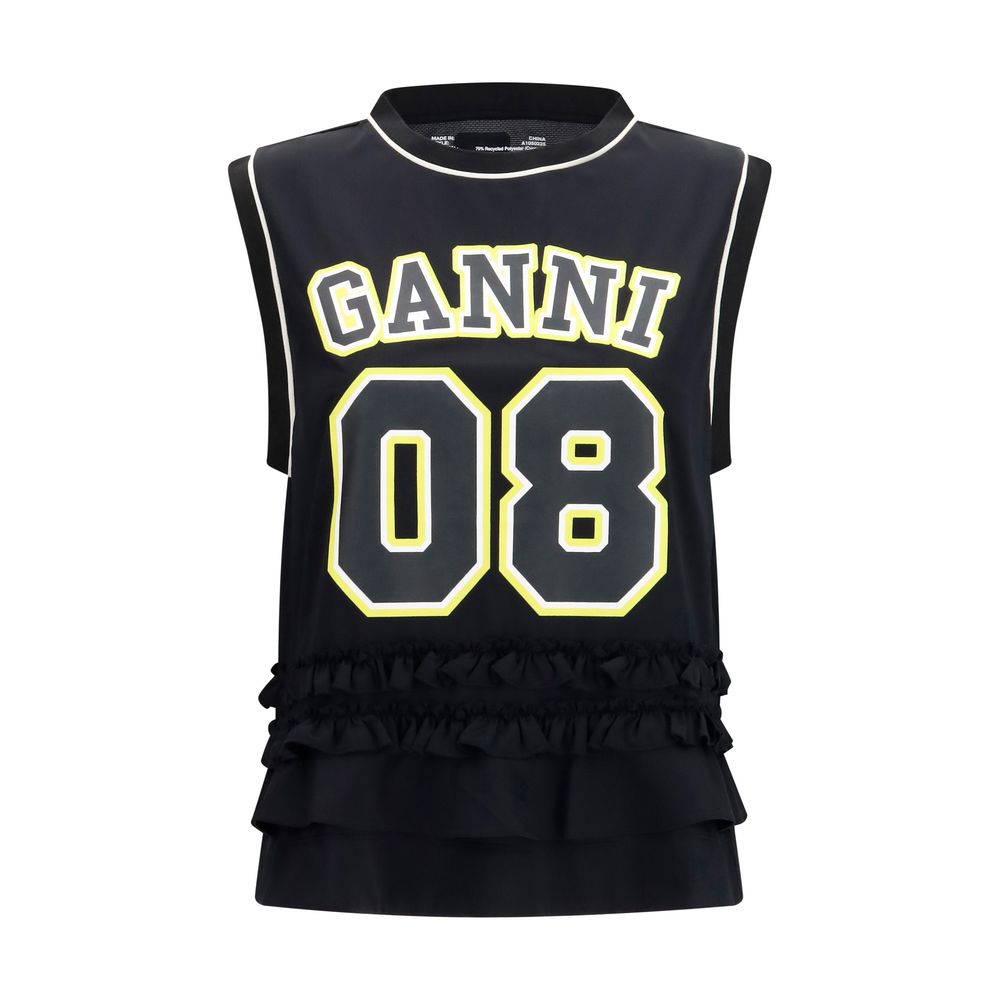 Sportswear Ganni noir en polyester