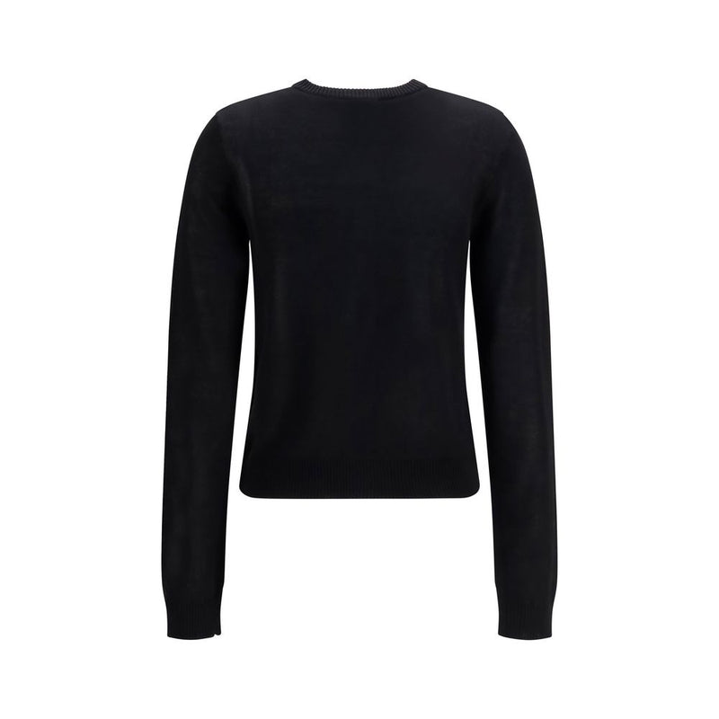 Gilet en coton noir Ganni