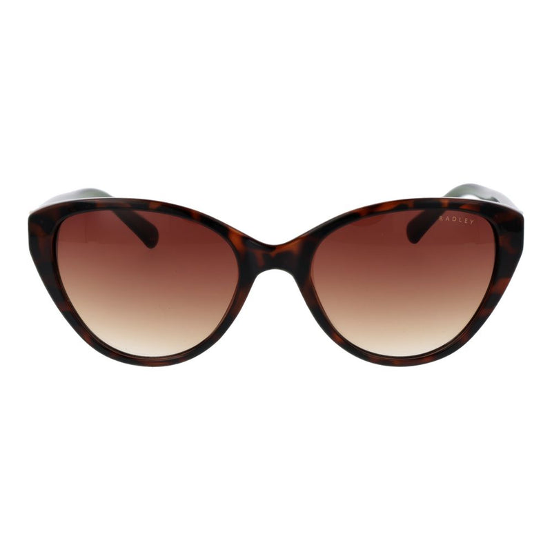 Radley Brown Polycarbonate Cat Eye Sunglasses for Women