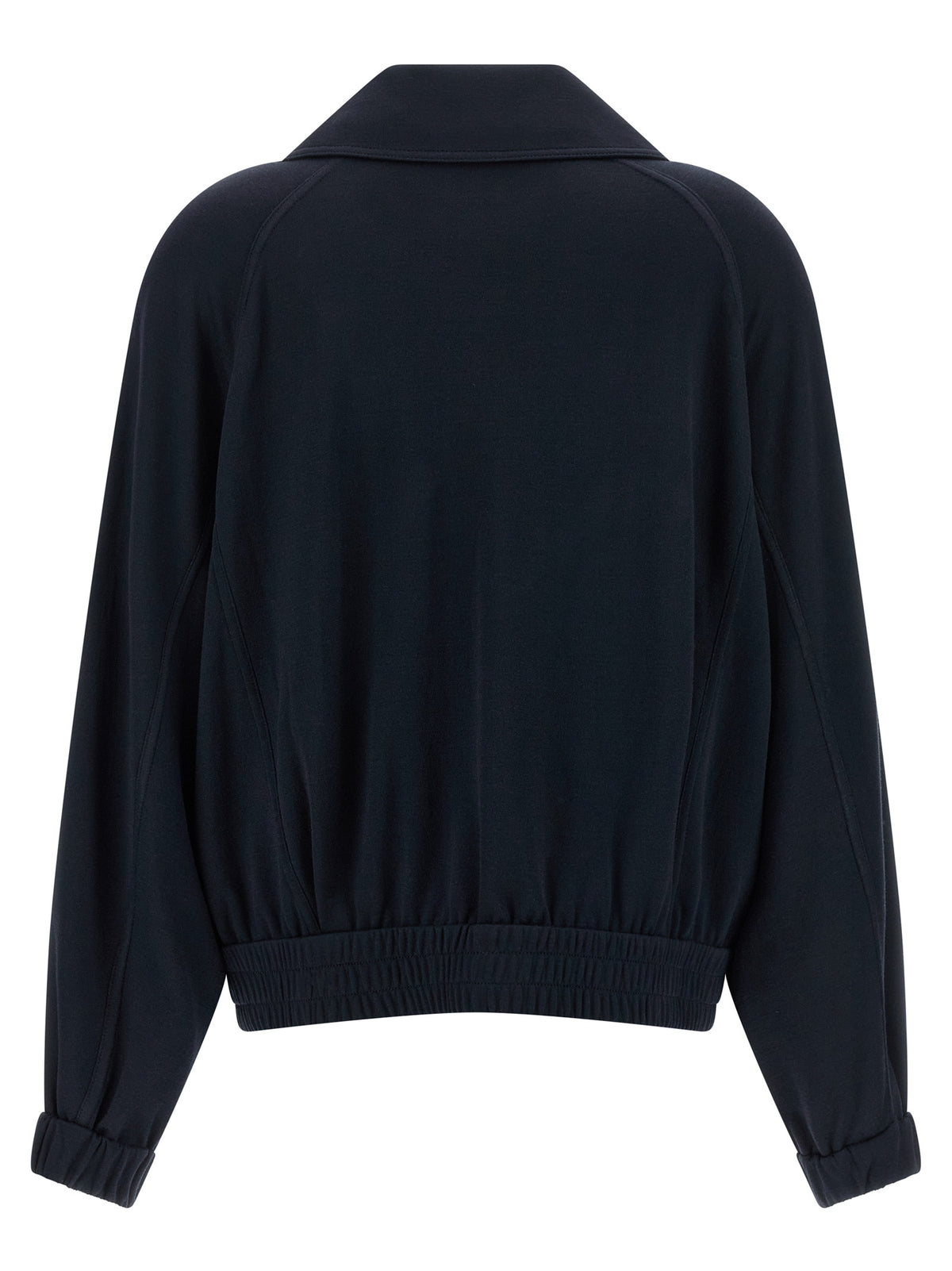 Brunello Cucinelli Bomber en coton bleu