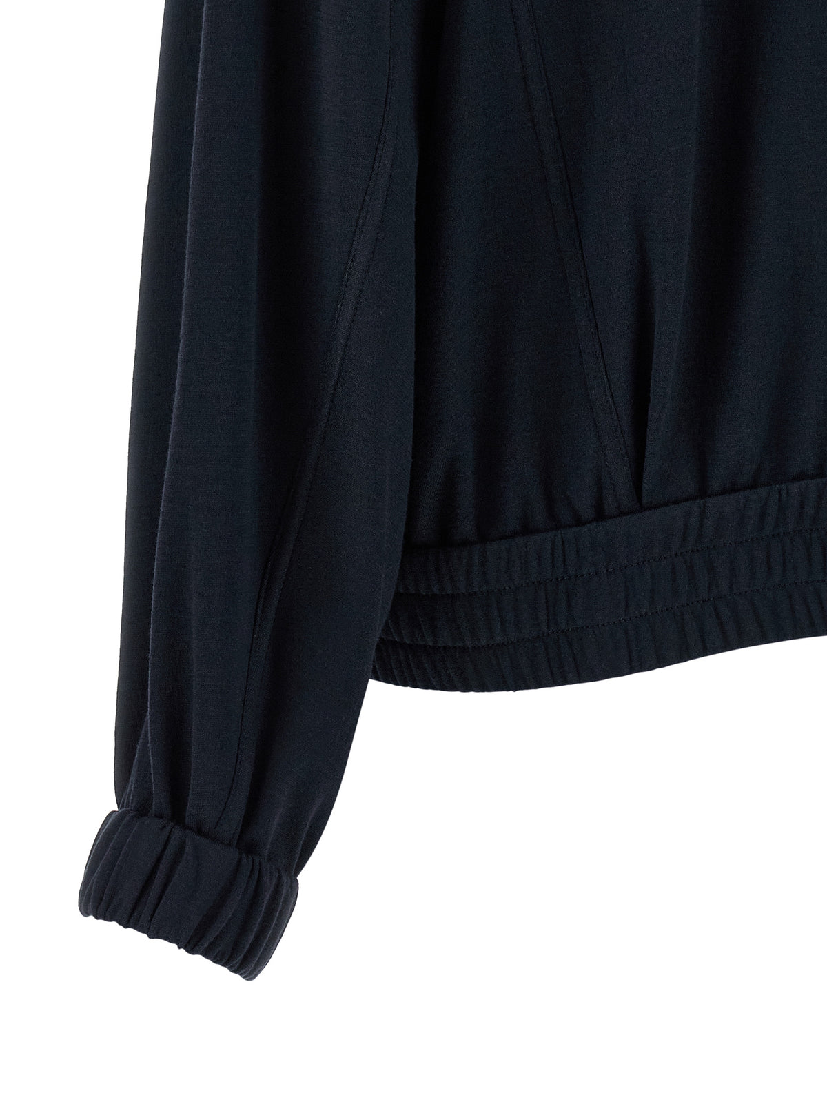 Brunello Cucinelli Bomber en coton bleu