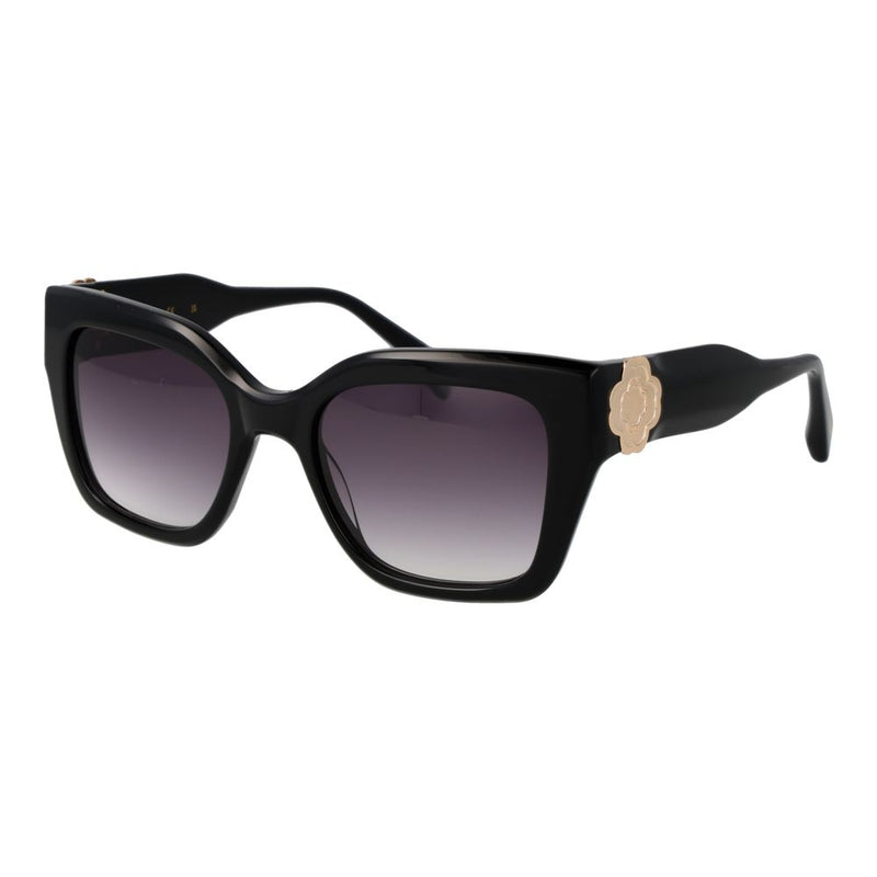 Maje Black Acetate Sunglasses - Square Gradient Lenses