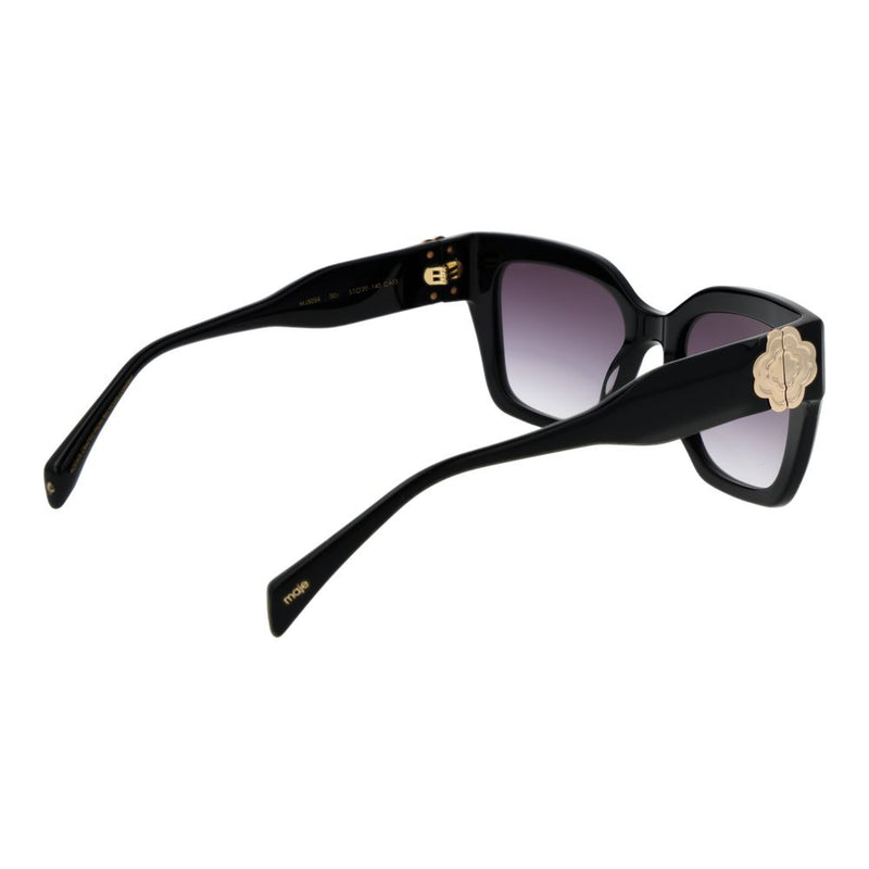 Maje Black Acetate Sunglasses - Square Gradient Lenses