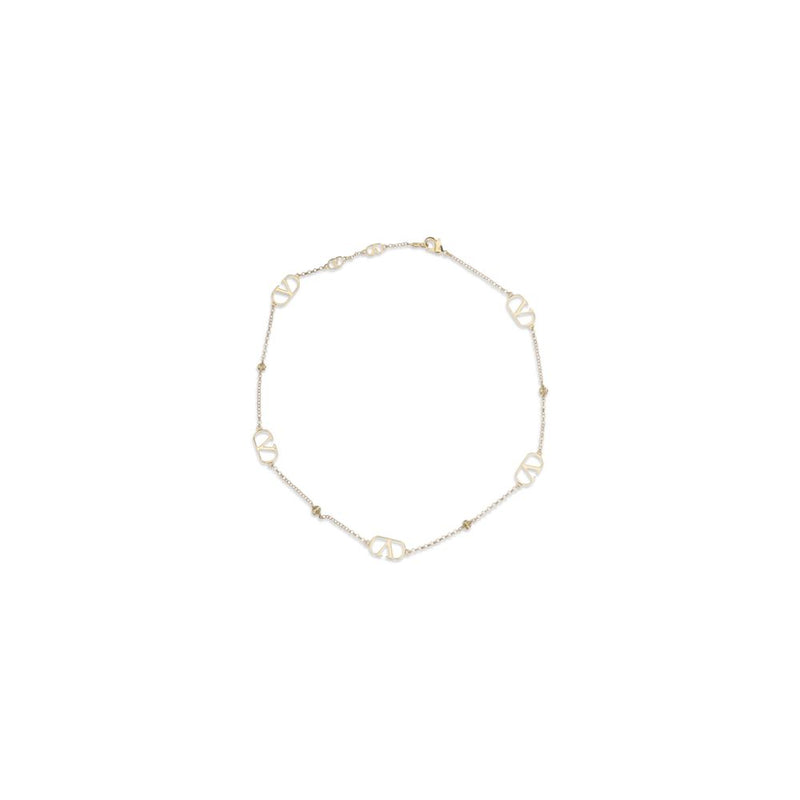 Collier en métal doré Valentino Garavani