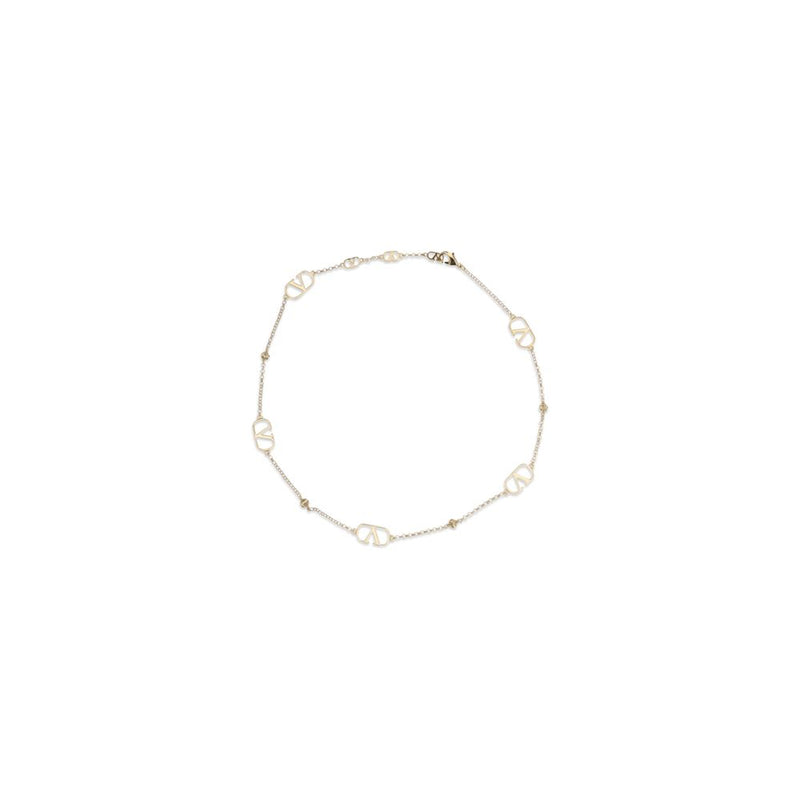 Collier en métal doré Valentino Garavani