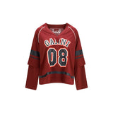 Ganni Bordeaux Polyester Sportswear