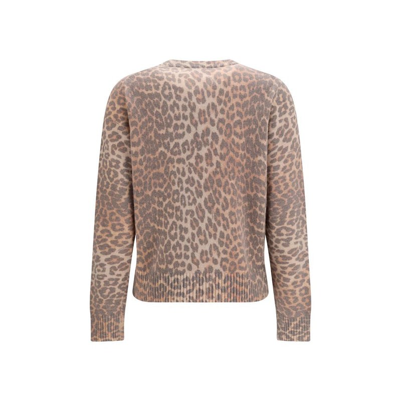 Sweat-shirt Ganni Beige Laine Oves Aries