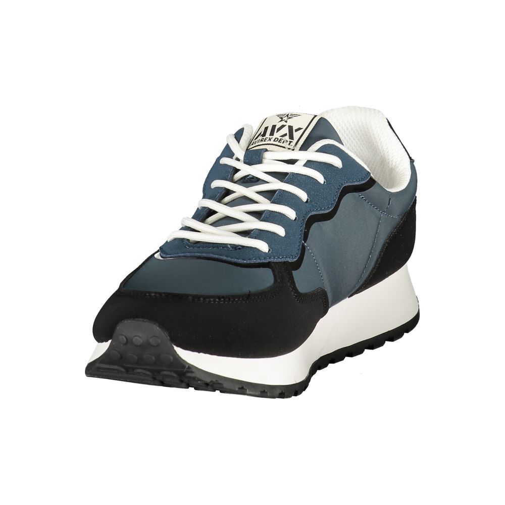Avirex Blue Polyurethane Men's Sneaker - Stylish & Comfortable