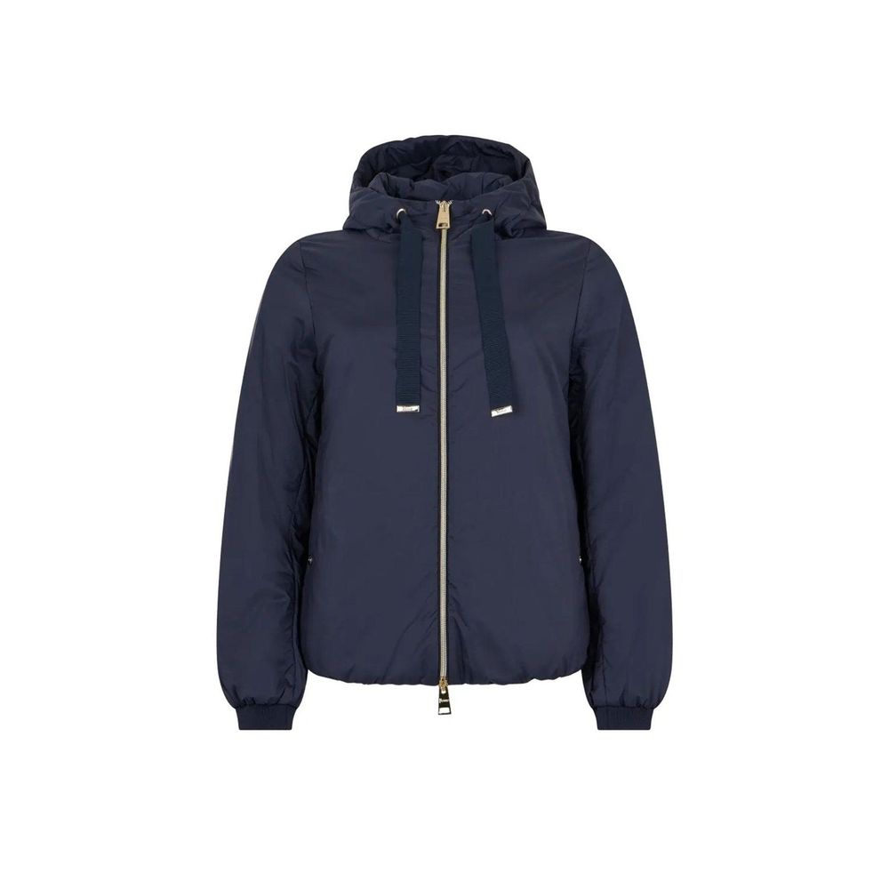 Herno Blue Polyamide Full-Length Jacket for Women