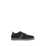 Baskets Gucci Athlétiques en Tissu Noir