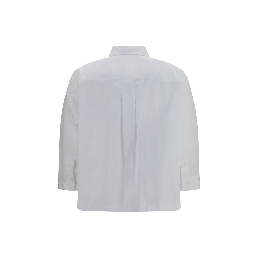 Brunello Cucinelli White Cotton Dress Shirt for Women