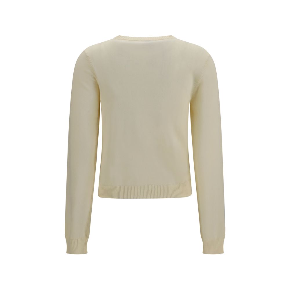Cardigan en Coton Beige Ganni