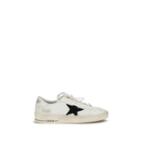 Baskets Golden Goose Bos Taurus en cuir de veau blanc