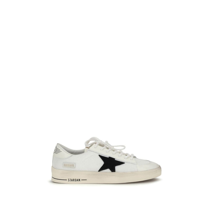 Baskets Golden Goose Bos Taurus en cuir de veau blanc