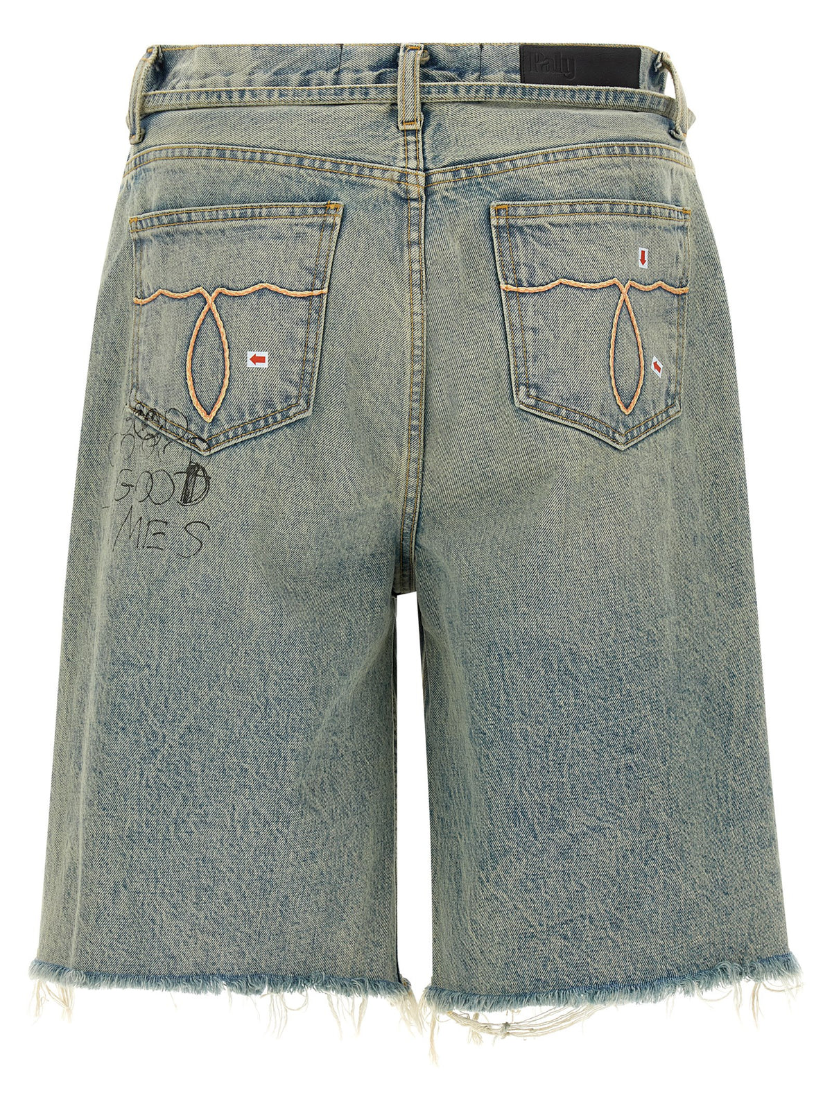 Shorts bermuda PALY en coton bleu