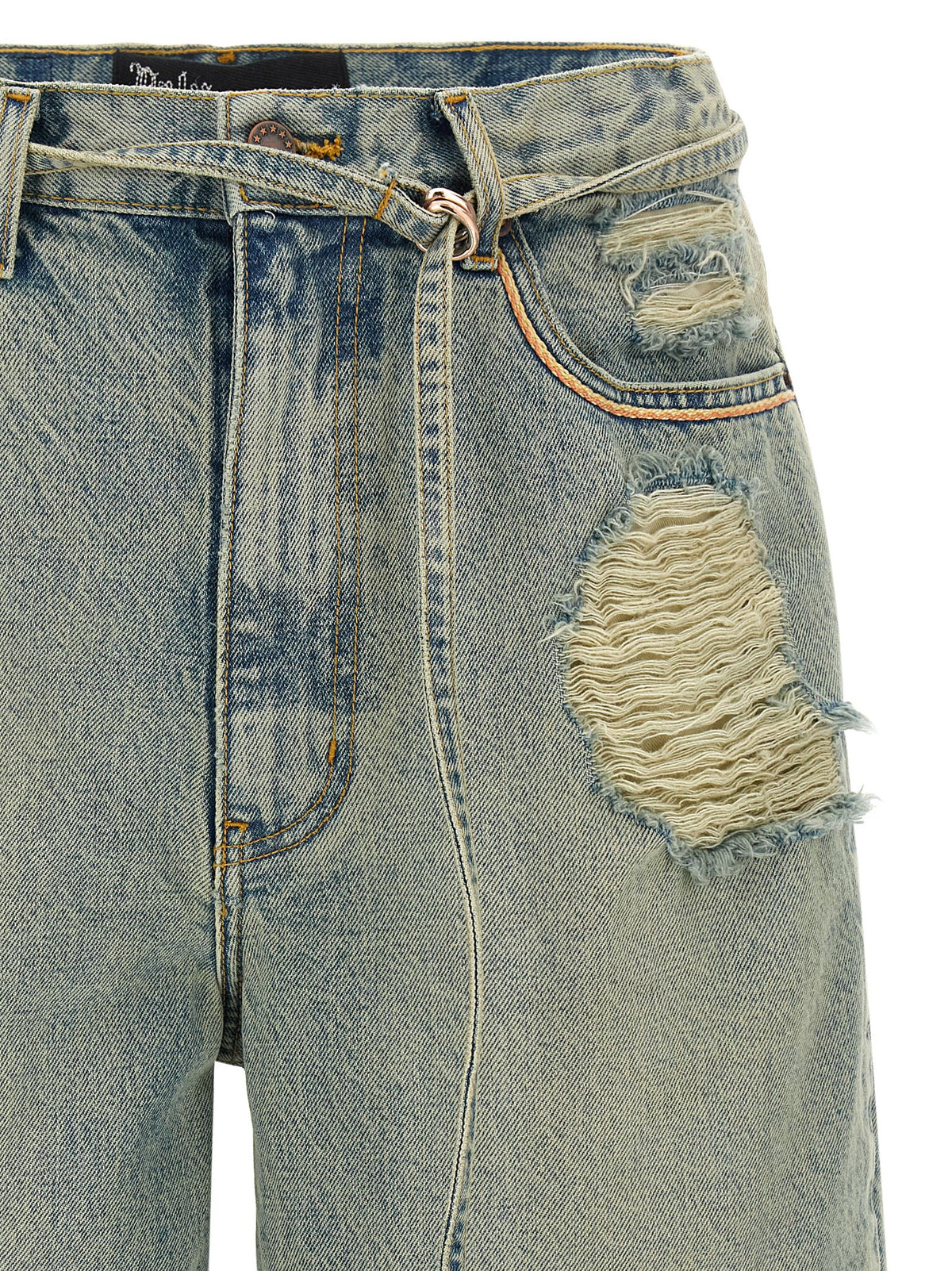 Shorts bermuda PALY en coton bleu